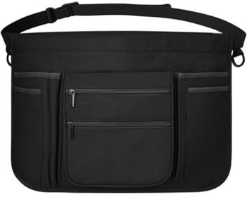 Tablier de service porte-outils, design léger, multi-compartiments de rangement pour la restauration, l'artisanat, plusieurs poches, tablier de serveur, organiseurs d'outils