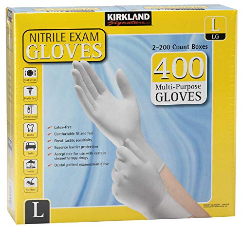 Kirkland cos570226 Signature Guantes nitrilo Large