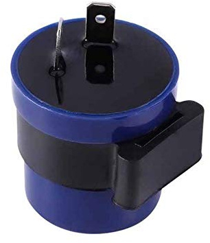 iSpchen 6-12V Motorrad Blinkrelais Blinkgergeber Blinker-Anzeige Relais Blinker Relais Blinkfrequenzkontroll