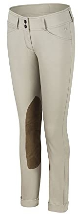 R.J. Classics Collette Women's Front Zip Jodhpurs Sand 16 Regular