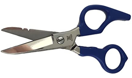 Zeluga 12-229 5in. Heavy Duty Stainless Steel Electrician's Scissor with Ergonomic Handle