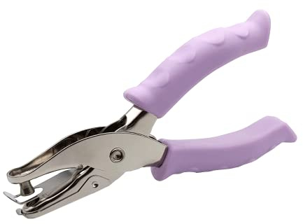 Levapunti, Perforatore e Pinzatrice con Colore a Scelta (LILLA, PERFORATRICE)
