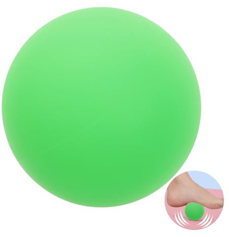 Beavorty Silikon Faszienball für Tiefengewebsmassage mit Effektiver Muskelverhärtungslösung an Fußsohle für Entspannung zu Hause dem Boden oder Stuhl Zufällige Farbe