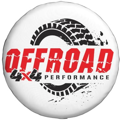Universal Ersatz Ersatzrad Abdeckung Offroad Offroad 4x4 Adventure Wasserdicht Reserveradabdeckung Staubdicht Reifen für Anhänger, Wohnmobil, SUV, Geländewagen Rad 17 Zoll