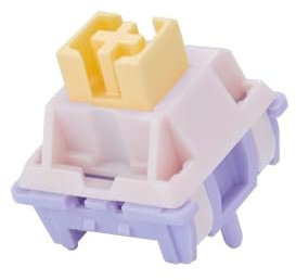 DucKey MMD Princess V3 Switch, 5Pin Vorgeschmierter Linearer/Taktiler Holy Panda Ähnlicher Schalter für Mechanische Tastaturen (Color : Tactile 48gf, Size : 110PCS)