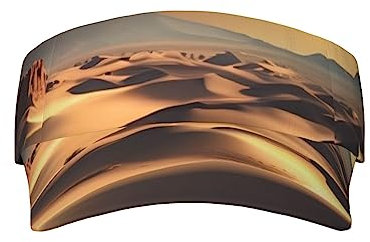 chenfandi Sahara Wüsten-Sonnenhut, Outdoor-Sportkappe, Sommer, UV-Schutz, Unisex, geeignet für Reisen und Outdoor-Aktivitäten, Schwarz, Schwarz , One size