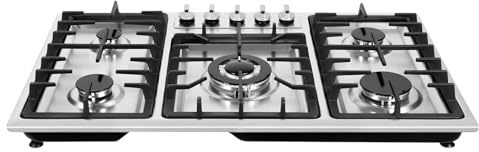 Propangasherd Gaskochfeld Flammig Gasherd Mit Gasbackofen Gas Stove Propan Herd Elektrobackofen Kochplatte Herdplatte Gaskocher Wok Gasbrenner Wokbrenner Hockerkocher Gasherde Einbau WeißPropangasherd