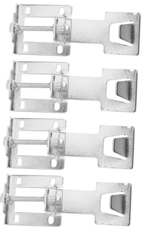 UTHCLO 2pairs Adjustable Range Hood Hanger Floating Hanging Plate Mounting Bracket Suitable for Different Heights Metal Range Hood Hook Cooker Fixing Brackets