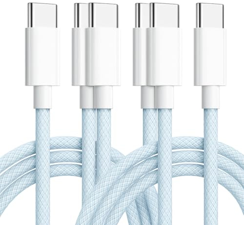 Générique LOT 2 CABLE Type-c to Type-c 100W USB 3.1 RAPIDE 1M