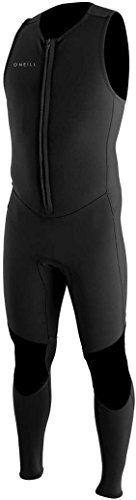 O'Neill Reactor-2 1.5mm Cremallera Frontal Sin Mangas Negro Completo - XL