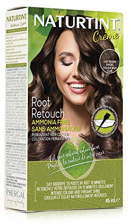 Naturtint Root Retouch Creme Shades, Light Brown, 165ml