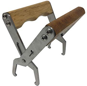 Germerott Bienentechnik Wabenzieher Zange mit Holzgriffen