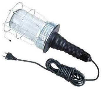 GSC 501010001 | Lámpara portátil industrial con rejilla de protección 60W 5M