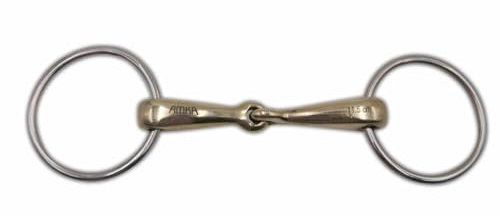 AMKA Wassertrense einfach gebrochen aus Argentan, Stärke 16 mm Ringe 65 mm