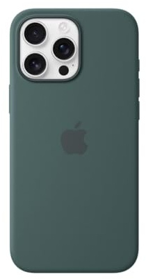 Apple iPhone 16 Pro Max Silicone Case with MagSafe - Lake Green ​​​​​​​