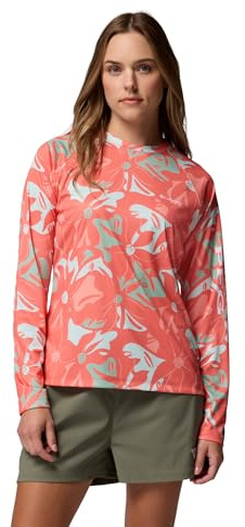Columbia Women's PFG Super Tidal Tee Long Sleeve Fishing Shirt