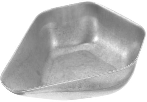 Mobestech Kaffeebohnen Dosierplatte Multifunktionale Wiegeschale Für Bohnen Und Flüssigkeiten Wiederverwendbare Servierplatte Für Kaffee Bar Und Retro Silber Farbe