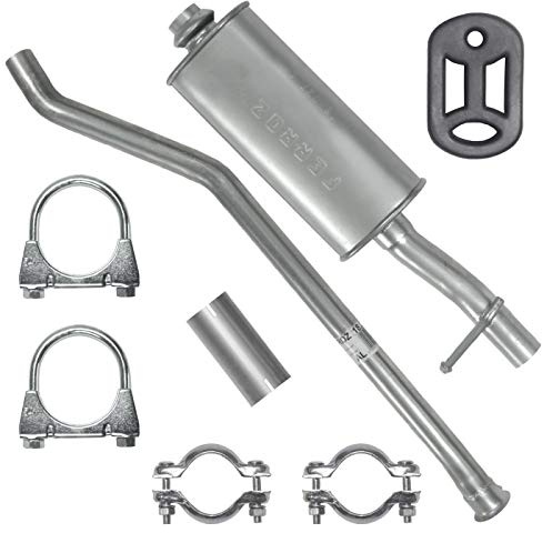 FERROZ Pot d’échappement pour Peugeot Partner I 1 1996-2002 | Pot d’échappement central, Moteurs : 1.1i -1.4i -1.8i