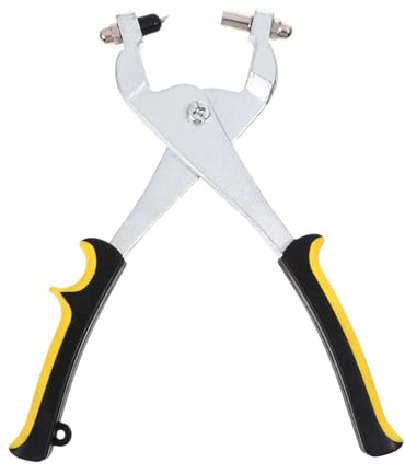 Cabilock Pinza Buchi per Cinture in Lega di Acciaio Utensile per Foratura per Pelle Macchina per Foratura Domestica Facile da Usare e Trasportare