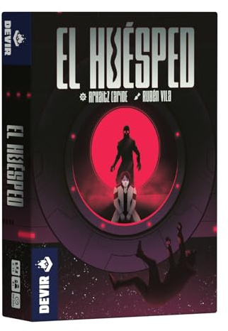 Devir – El Huésped: Juego de Roles Ocultos para 5-12 Jugadores, intriga y Supervivencia en Nave Espacial, Juego para Grupos Grandes (BGHUESP)
