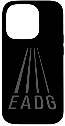 EADG Perspective 4 Cordes – Basse Guitare/Bassiste Coque pour iPhone 14 Pro