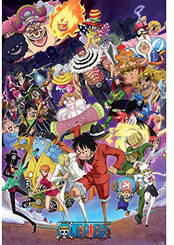 ABYstyle - ONE Piece - Poster Big Mom saga gerollt gefilmt (91.5x61), bunt, 3665361000334