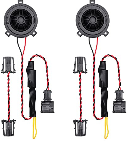 Option HS25AIR-VW kompatibel mit VW Fahrzeugen - 25mm Plug & Play Hochtöner (1 Paar)