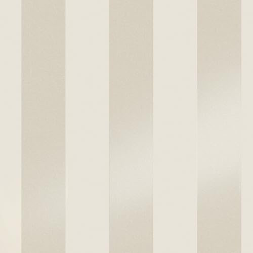 Laura Ashley Lille Papier peint à rayures nacrées