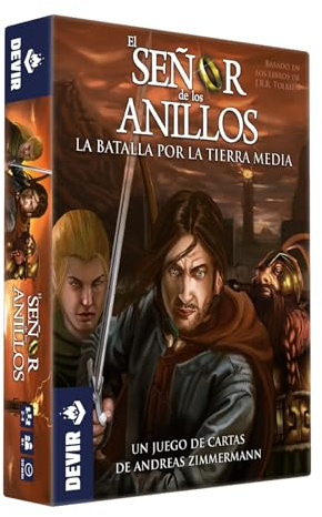 Devir - El Señor de los Anillos: Batalla por la Tierra Media | Juego de Cartas Estratégico Pocket | Juego de Mesa Familiar de Fantasía Épica | 2-4 Jugadores | +8 Años | Versión Española