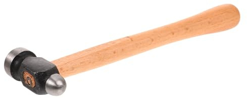 Homoyoyo Hammer mit Holzgriff Rundkopf und Heimwerker Holzbearbeitungshammer Robuster Montagehammer für Holzarbeiten Leichter Vorschlaghammer für Heimwerker