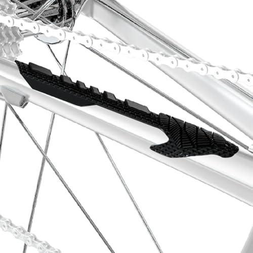 Frame Chain Guard - Silicon Cycling Frame Chain Protective Guard Pad - Chainstay Protector Chain Stay Pad for Mountain, Road