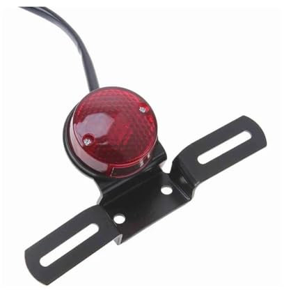 DINGYIG Für H&Arley Motorrad Hinten Schwanz Bremse Licht Lampe Mit Kennzeichen Montieren