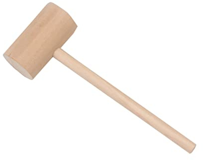 COLLBATH 4 Pezzi Batticarne Legno Martello per Carne Attrezzo Batticarne Doppio Faccia per Ammorbidire Bistecca Manzo Maiale Pollo