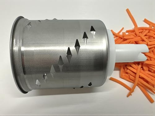 ERSATZTROMMELN TROMMEL ZU GEMÜSESCHNEIDER RAFFELVORATZ FÜR ANKARSRUM VON MESSERSCHMIDT - MADE IN GERMANY (11090 = (25548) Julienne-Raspel)
