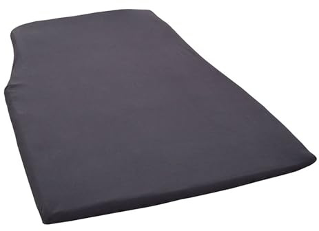 Black Forest Fox Spannbettlaken für Topper unten Ford Nugget V710 ab 2024 – Passgenau, ägyptische Baumwolle mit Lycra (Spannbettlaken V710 unten Grau)