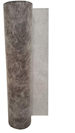 Grey Decoupling Anti-Crack Membrane Waterproof Matting 5m, 10m, 20m or 30m Premium Quality Fleece Absorbs Substrate Movement Prevents Cracked Tiles, for Waterproofing, Electric Underfloor Heating