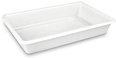 Congost 15430001 Cubeta Alimentaria Rectangular, Blanco, 5 L