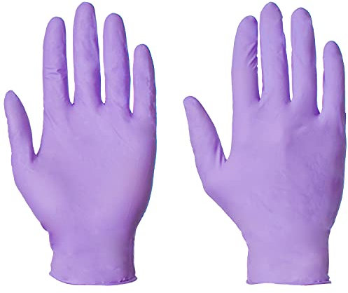 Disposable Gloves 100 x Nitrile, Medium - Non Powdered Blue (free P&P on all products)