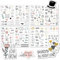 iJiZuo 230 Pegatinas de Boda, 4 Hojas Pegatinas para Libro de Visitas de Boda, Elegantes Stickers for Wedding Photo Album Craft Gifts, para Libro De Visitas, Álbum De Fotos o Bullet Journal