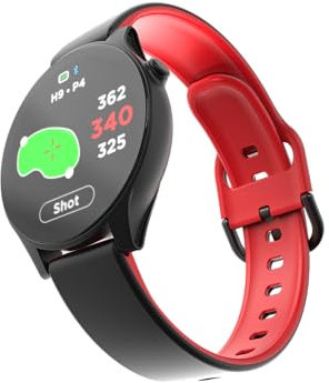 Rad Watch+ – GPS Golf Watch with Shot Tracking, Green View, Dynamic Touch Pin Positioning, IPX7 Waterproof and Over 40,000 Courses