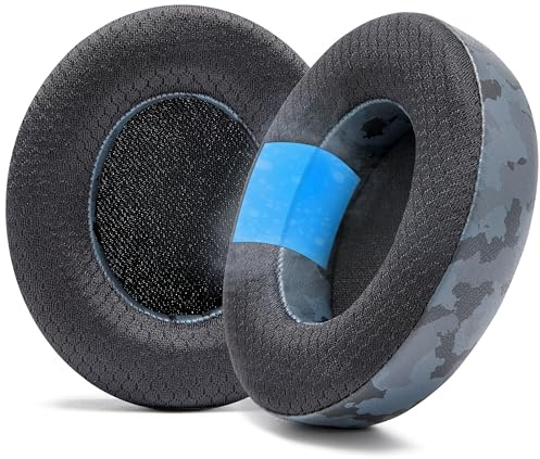 WC Freeze Studio - Cuscinetti per Beats Studio 2 e 3 (B0501, B0500) | Da Wicked Cushions | NON adatto a Beats Solo. Cablato e senza fili. Schiuma migliorata, adesivo più forte | Black Camo