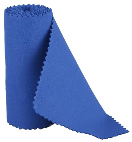 BORDSTRACT Copertura Antipolvere Morbida per Tastiera di Pianoforte Copertura Antipolvere Protettiva, per Tastiera Elettronica a 88 Tasti Pianoforte Digitale Cotone Impermeabile(Blu)