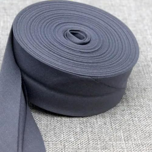 VICIYOO Schrägband aus Baumwolle, Größe 3 cm * 10 Meter, einfarbig, DIY-Nähmaterial, Schrägband