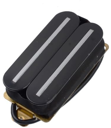 Dual Rail Bridge Pickup Basses Humbucker Tone-Balanced Replacement Pickups Noise-Reduction Instrument Black Neck Pickup