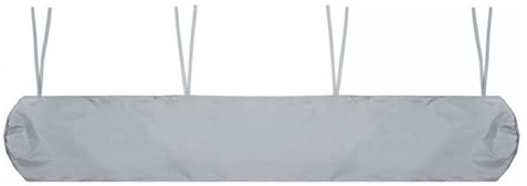 Sonnensegel, wasserdicht, 6 m, für Mobil-/Halbbox-Markisen, selbsttragender und gelenkiger Arm, Merchandise-Grau, 6 m