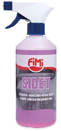SIDET PROFESSIONALE 500 ML. Detergente anticalcare per sanitari, box doccia, rubinetteria e piastrelle. Profumato