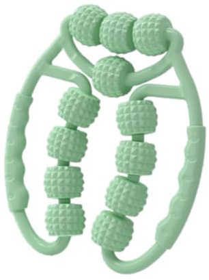 perfk Equipo de Rodillo del masajeador de piernas 12 Puntos Relajamiento de la Espuma de relajación Muscular Herramienta de Masaje de Tejido Profundo para, Verde