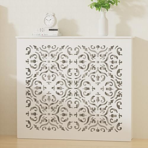 Home Accessorie Radiator Cover Cabinet - Modern Wood Heating Shelf for Home, Bathroom, Living Room, Bedroom, Hallway - Decorative Easy Snap