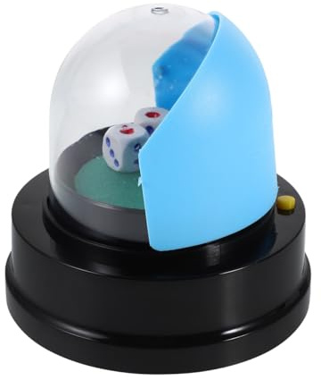 Milisten Gobelet à Dés Automatique pour Jeux De Société Lanceur De Dés pour Table Gobelet à Secouer pour Réunions De Famille