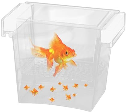 Breeder Box for Fish Tank,Baby Fish Separator for Aquarium - Safe Divider Hatchery Incubator Feeding Container for Fry Egg Shrimp Guppy Acclimation Angelfish